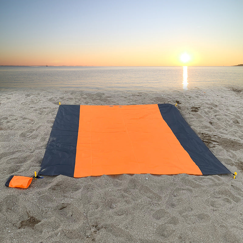 Sandabweisende Strandmatte
